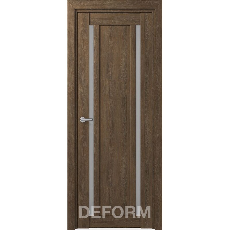 Межкомнатная дверь D13 DEFORM ДО матовое Дуб шале корица