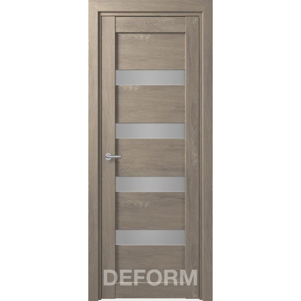 Межкомнатная дверь D16 DEFORM ДО матовое Дуб шале седой
