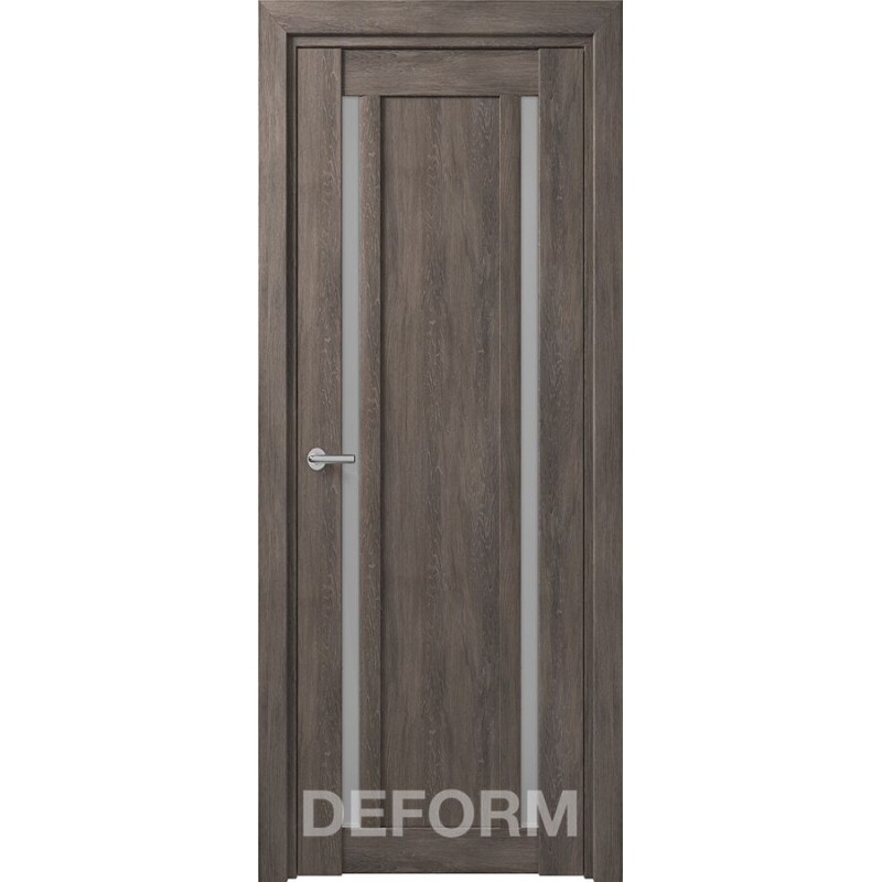Межкомнатная дверь D13 DEFORM ДО матовое Дуб шале графит