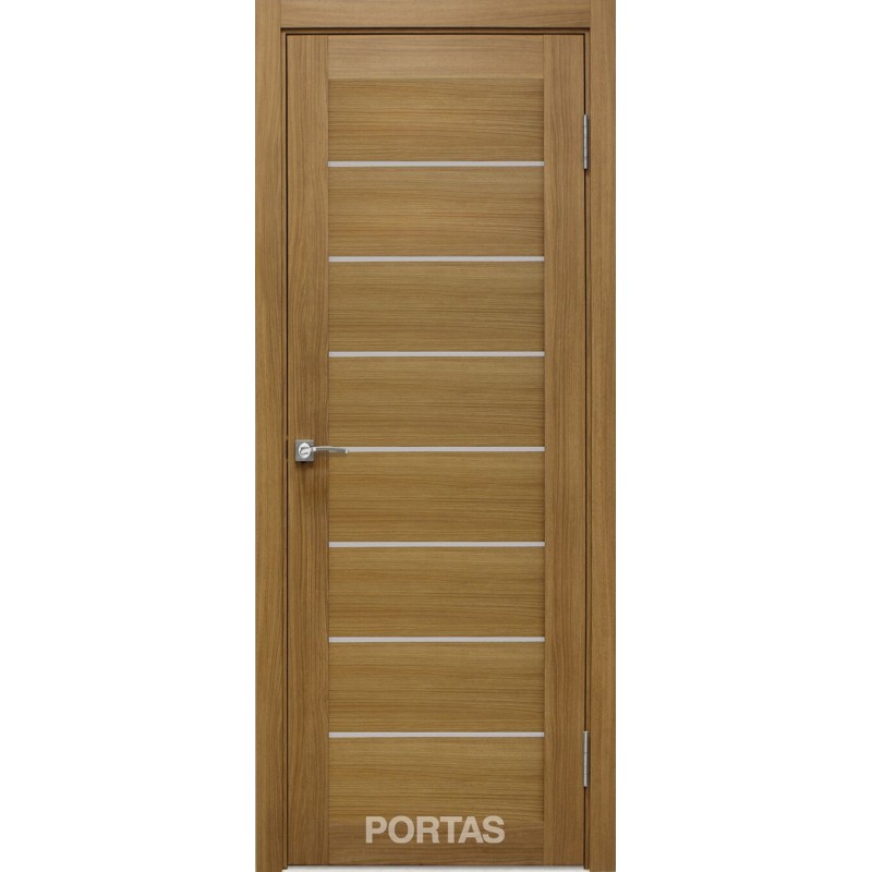 Межкомнатная дверь 21S матовое Орех карамель (р)