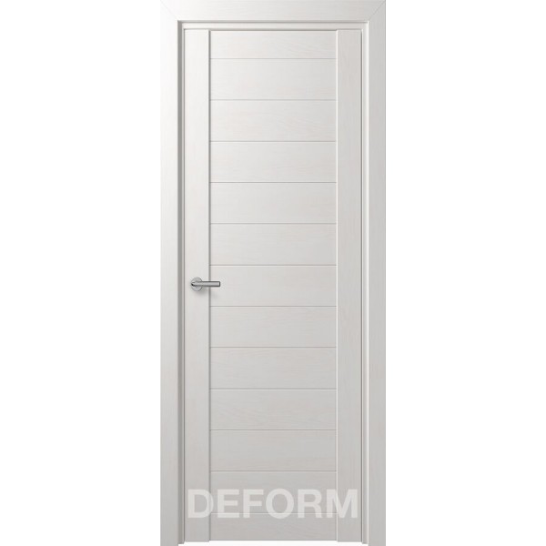 Межкомнатная дверь D10 DEFORM ДГ Дуб шале снежный