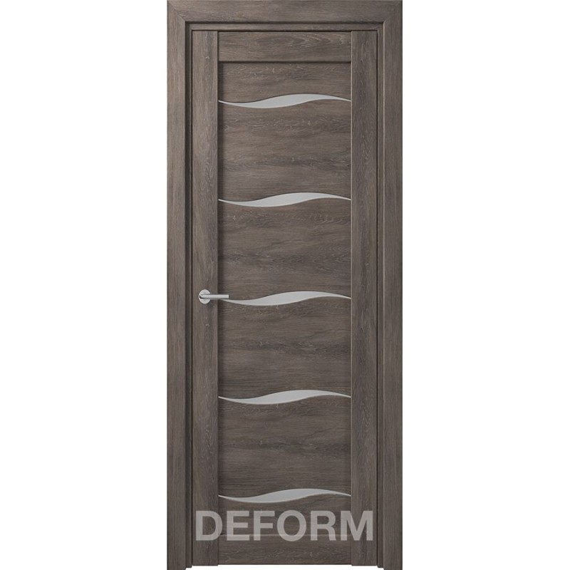 Межкомнатная дверь D1 DEFORM ДО матовое Дуб шале графит