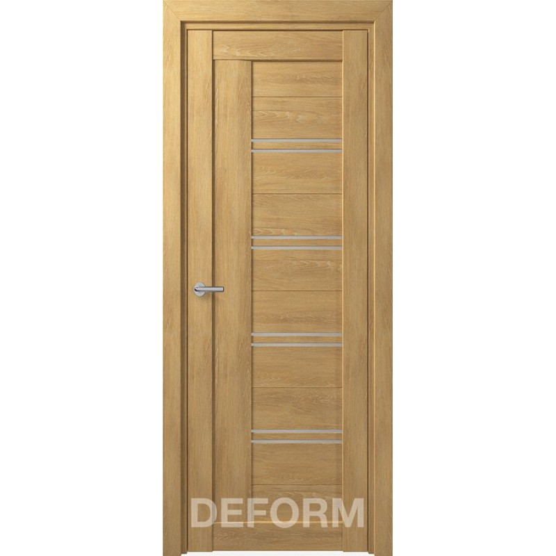 Межкомнатная дверь D18 DEFORM ДО матовое Дуб шале натуральный