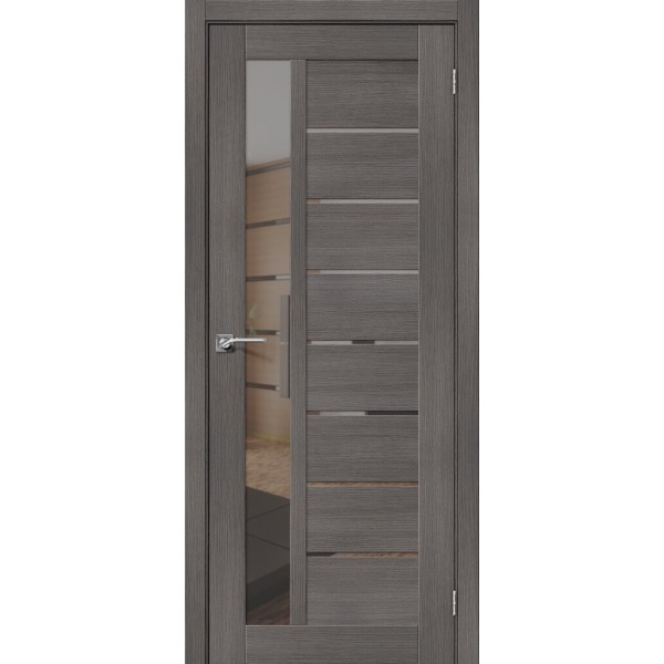Межкомнатная дверь Порта-27 Grey Veralinga Mirox Grey