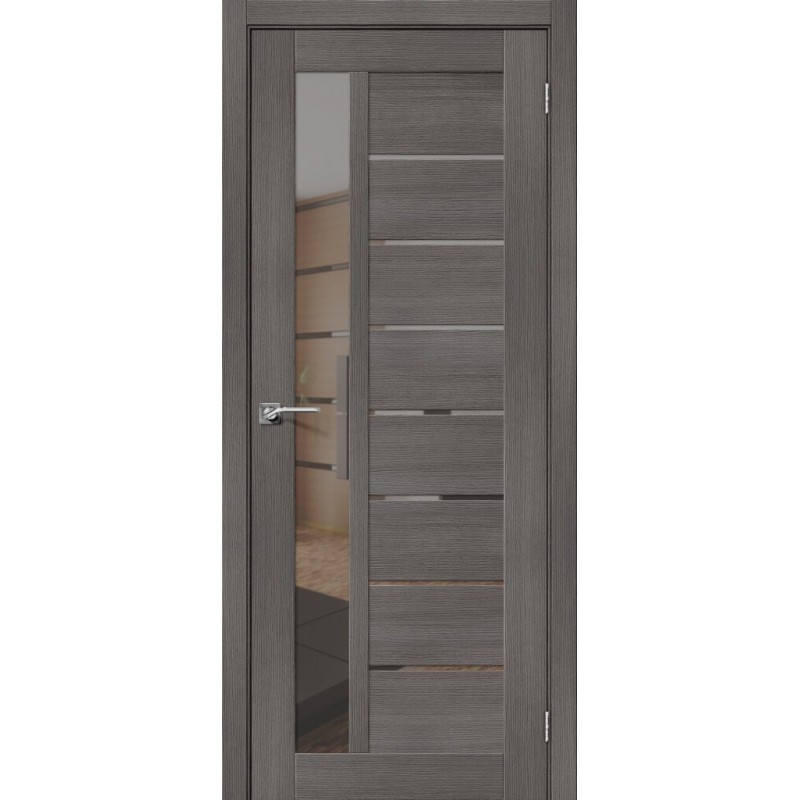 Межкомнатная дверь Порта-27 Grey Veralinga Mirox Grey