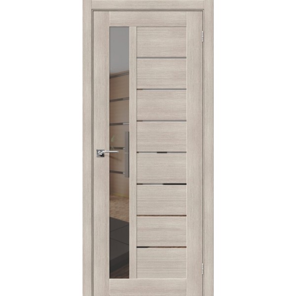 Межкомнатная дверь Порта-27 Cappuccino Veralinga Mirox Grey