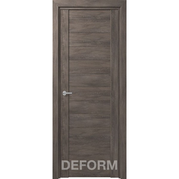 Межкомнатная дверь D10 DEFORM ДГ Дуб шале графит