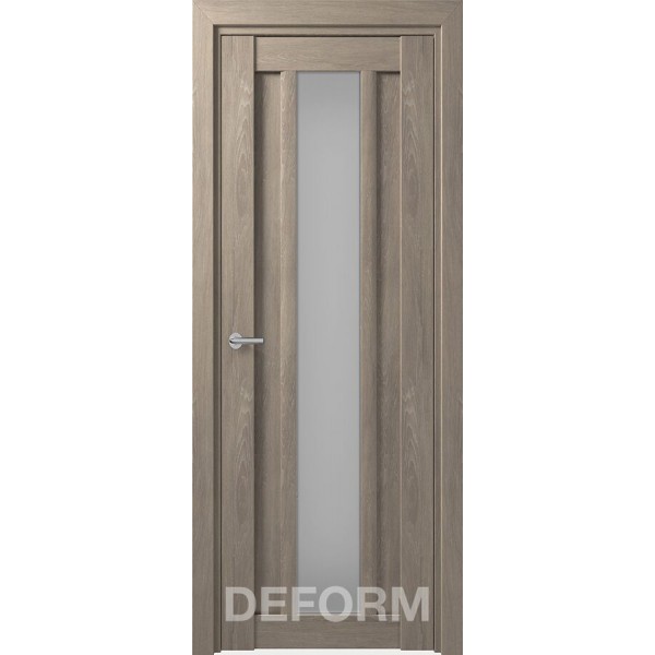 Межкомнатная дверь D14 DEFORM ДО матовое Дуб шале седой