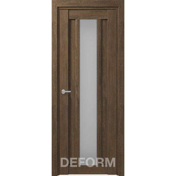 Межкомнатная дверь D14 DEFORM ДО матовое Дуб шале корица