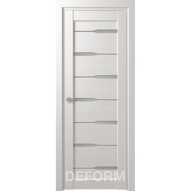Межкомнатная дверь D4 DEFORM ДО матовое Дуб шале снежный