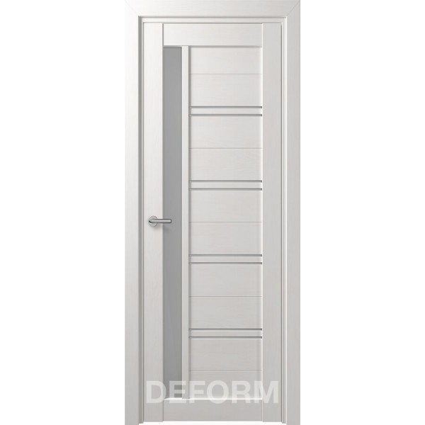 Межкомнатная дверь D19 DEFORM ДО матовое Дуб шале снежный