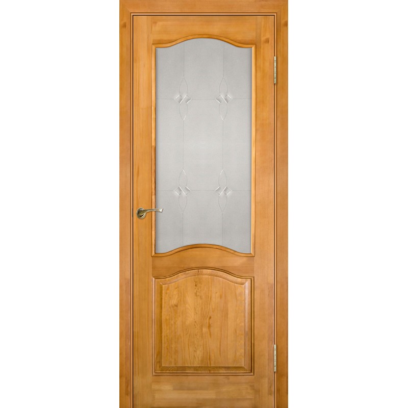 Межкомнатная дверь Модель №7 (без рамки) ДО Светлый лак