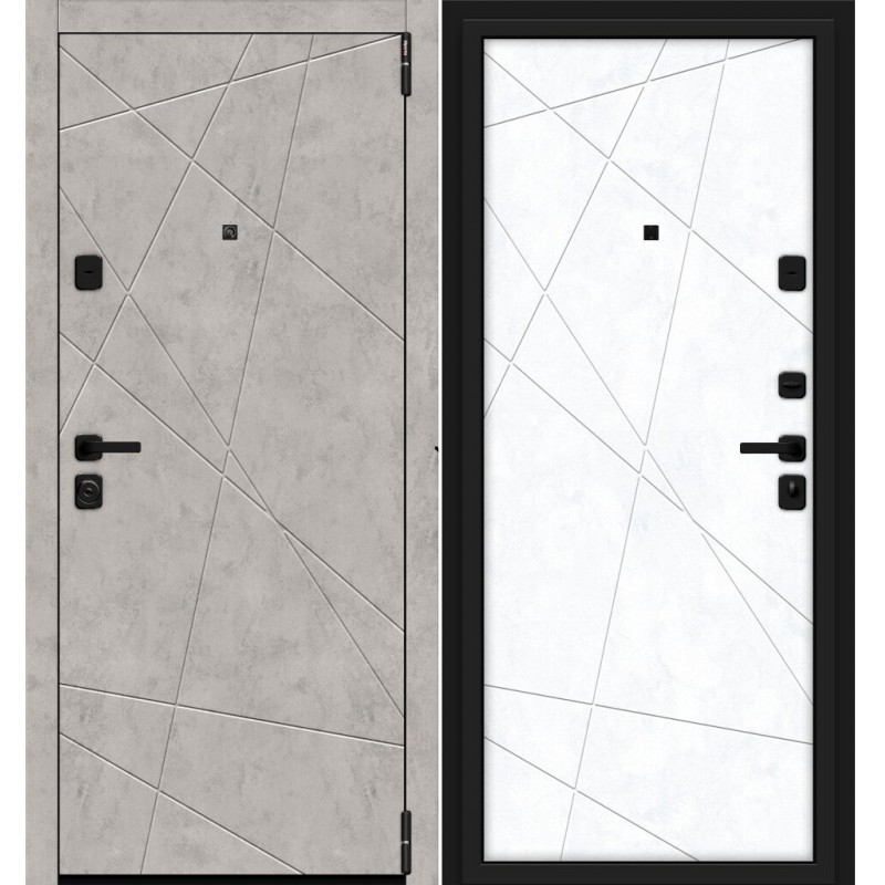 Дверь входная Porta M 15.15 Grey Art/Snow Art
