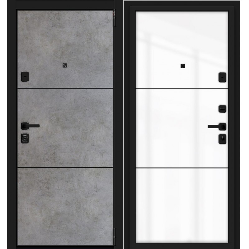 Дверь входная Porta M П50.П50 Dark Concrete/Angel