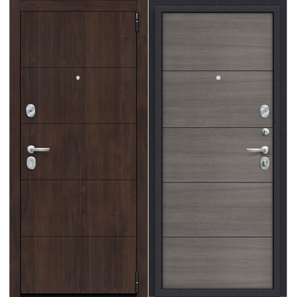 Дверь входная Porta S 4.П50 Almon 28/Grey Veralinga