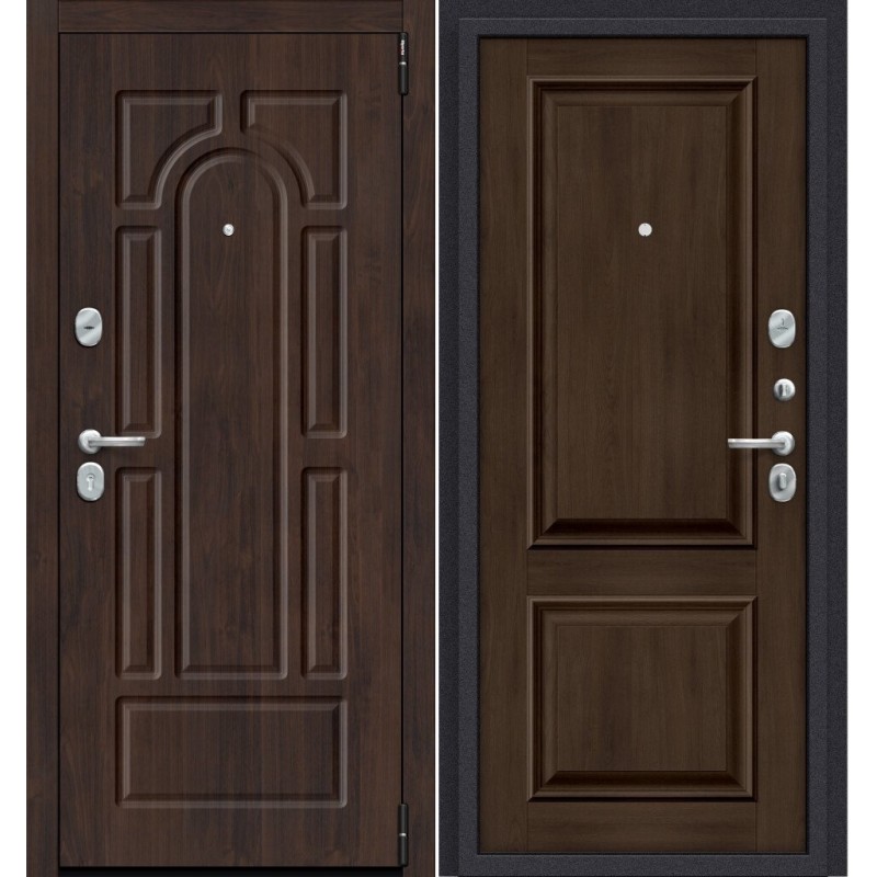 Дверь входная Porta S 55.K12 Almon 28/Dark Oak