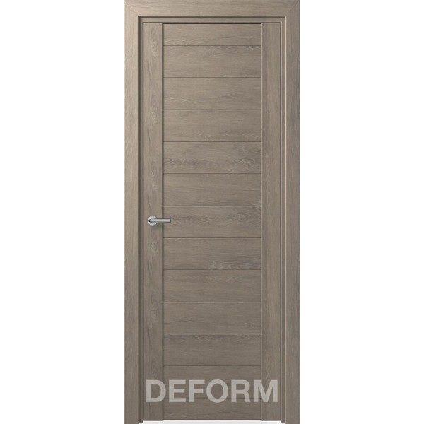 Межкомнатная дверь D10 DEFORM ДГ Дуб шале седой
