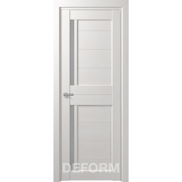 Межкомнатная дверь D17 DEFORM ДО матовое Дуб шале снежный