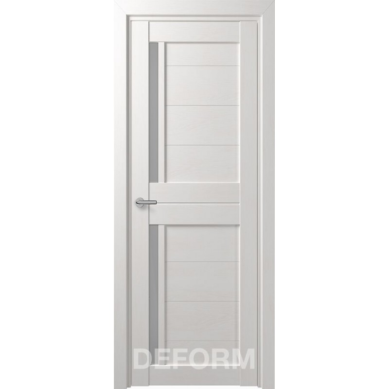 Межкомнатная дверь D17 DEFORM ДО матовое Дуб шале снежный