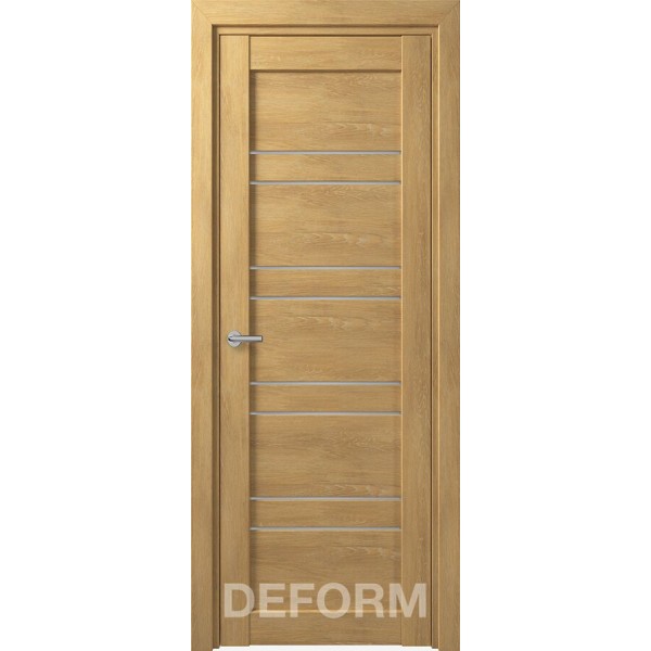 Межкомнатная дверь D15 DEFORM ДО матовое Дуб шале натуральный