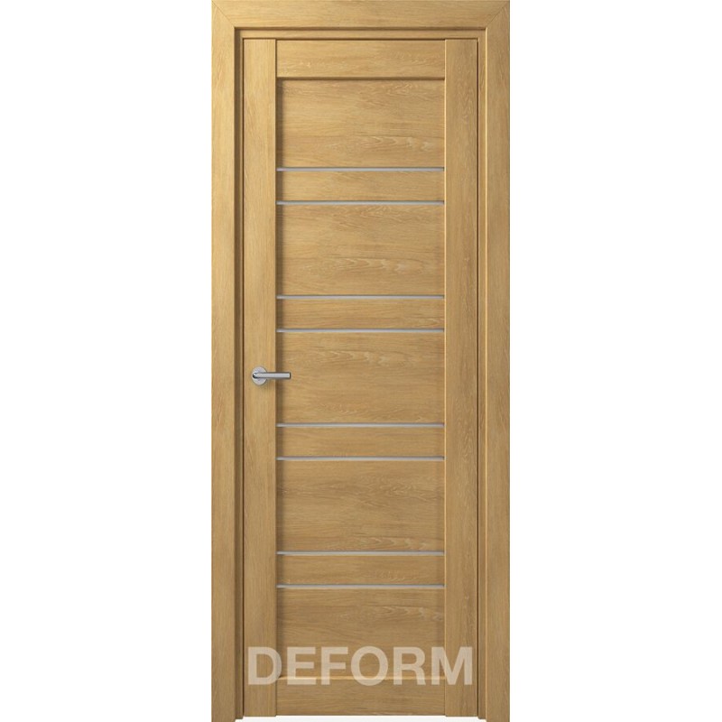 Межкомнатная дверь D15 DEFORM ДО матовое Дуб шале натуральный