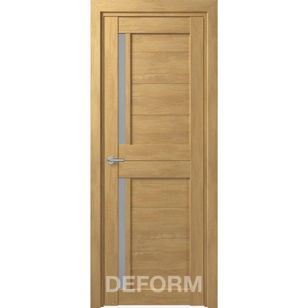 Межкомнатная дверь D17 DEFORM ДО матовое Дуб шале натуральный