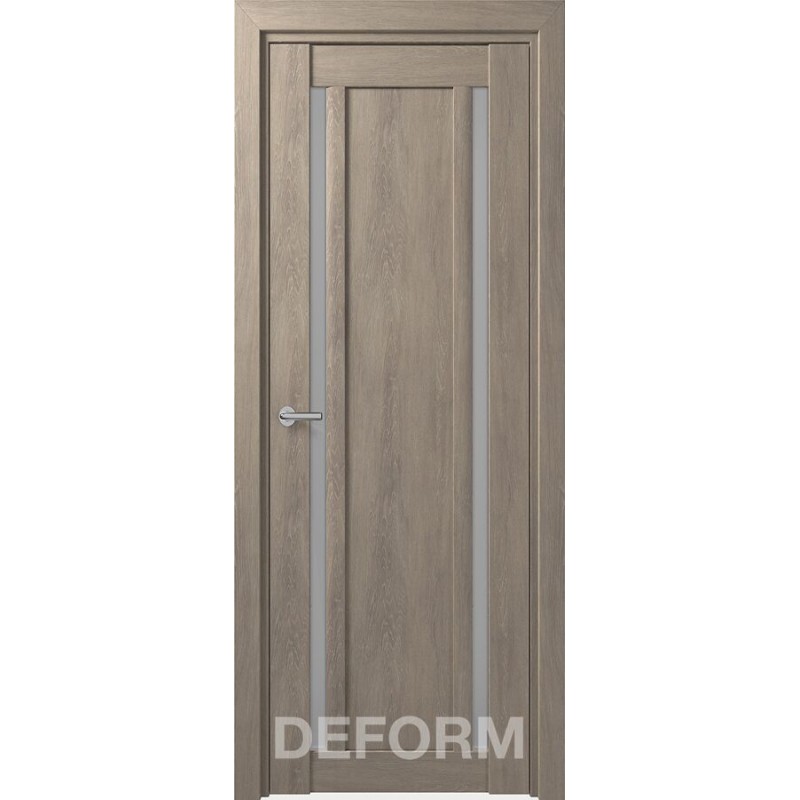 Межкомнатная дверь D13 DEFORM ДО матовое Дуб шале седой