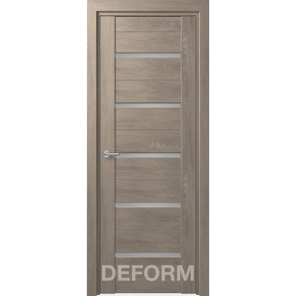 Межкомнатная дверь D11 DEFORM ДО матовое Дуб шале седой