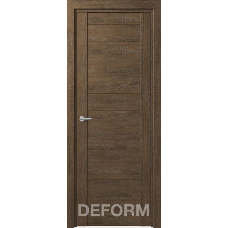 Межкомнатная дверь D10 DEFORM ДГ Дуб шале корица